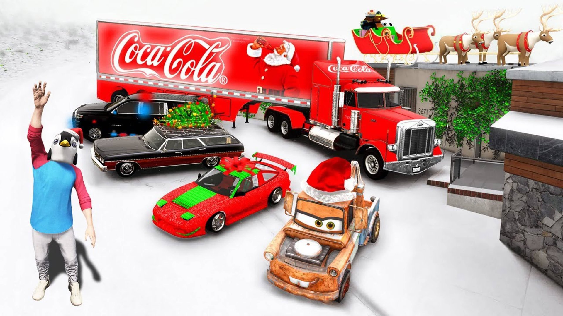 Угнал новогоднюю коллекцию тачек в гта 5 онлайн ! - реальная жизнь в gta 5 online смотреть онлайн