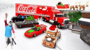 Угнал новогоднюю коллекцию тачек в гта 5 онлайн ! - реальная жизнь в gta 5 online