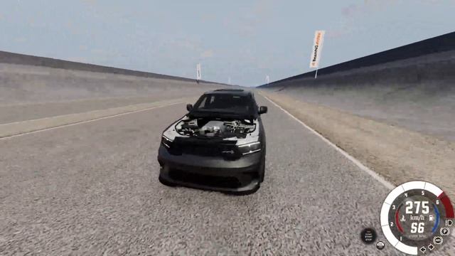 DODGE DURANGO MAX SPEED in BeamNG.drive | EXHAUST TEST смотреть онлайн