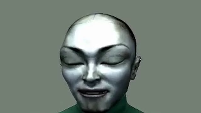 3DS MAX - Face animation test смотреть онлайн