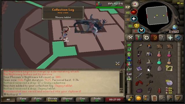 Phosani is no longer a nightmare - Iron Completionist #32 (903 Coll Log) смотреть онлайн