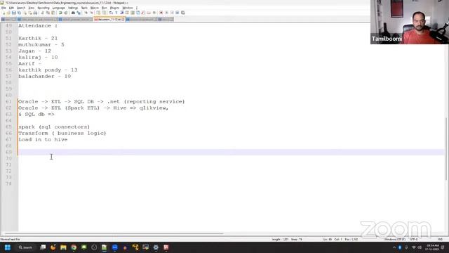 Real time Project Details | Data Engineering Online Class live catchup #5 смотреть онлайн