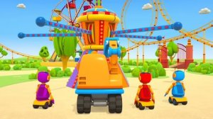 Песенки Левы — Музыкальные мультики для самых маленьких — Грузовичок Лева и песенки про планеты