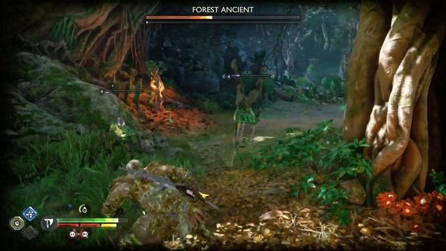 Kratos and Freya fight Forest Ancient in Vanaheim | God of War Ragnarok | GMGOW Difficulty | PS5 смотреть онлайн