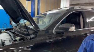 Сложная диагностика утечки антифриза на дизельном Вольво хс90.