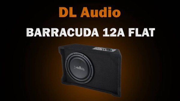 Обзор и прослушка АКТИВНОГО САБВУФЕРА Barracuda 12A Flat