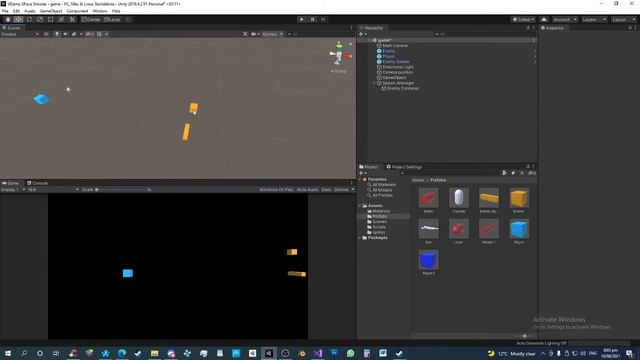 Udemy Galaxy Shooter Progress enemies, and enemy spawners смотреть онлайн