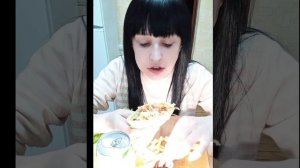 МУКБАНГ/ШАУРМА КАРТОШКА ФРИ ЛИМОНАД