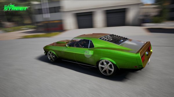 Табун из мустангов. Доставка CarX Street