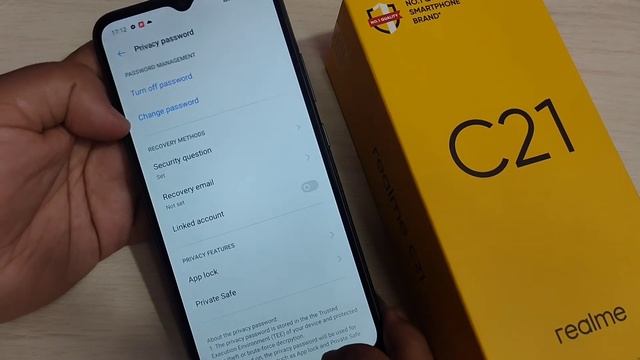 Realme C21 | Change Privacy Password in Realme C21 смотреть онлайн