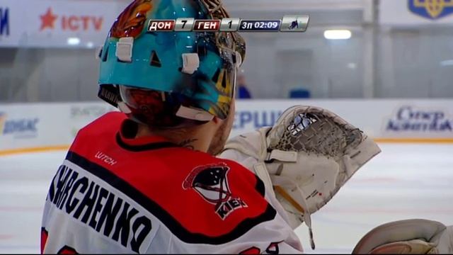 Хоккей. ХК "Донбасс" - ХК "Дженералз" 7:1 смотреть онлайн