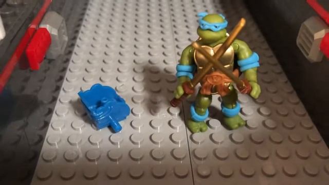 TMNT Lego Technodrome REVIEW Mega Bloks TEENAGE MUTANT NINJA TURTLES смотреть онлайн