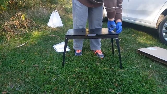 Обзор Мангал раскладной Mousson Prometeo Q 8 V (4823059836477) из Rozetka смотреть онлайн