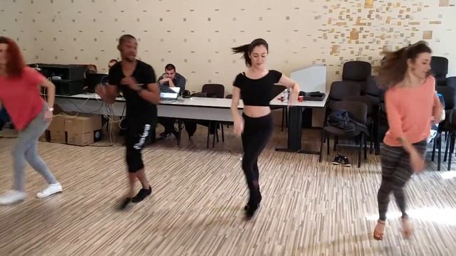 Jose Diaz (Euphoria DC) Salsa on2 footwork and partnerwork 2016 смотреть онлайн