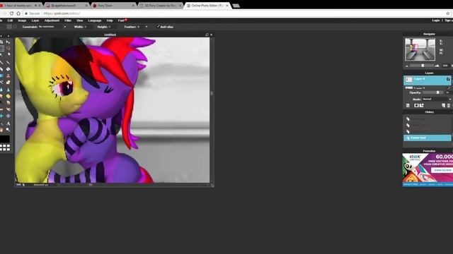 Copy of 3D-Pony-Creator |Online photo Editor | "Speed Animation and creation" Part 2 смотреть онлайн