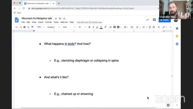 Movement As Metaphor talk смотреть онлайн
