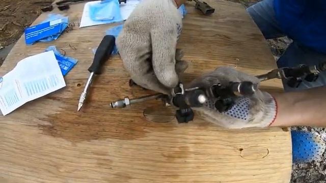 Замена топливных форсунок лада гранта