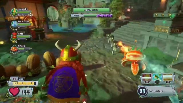 Просто играем 2# серия ///[зомби против растение 2] на PlayStation4