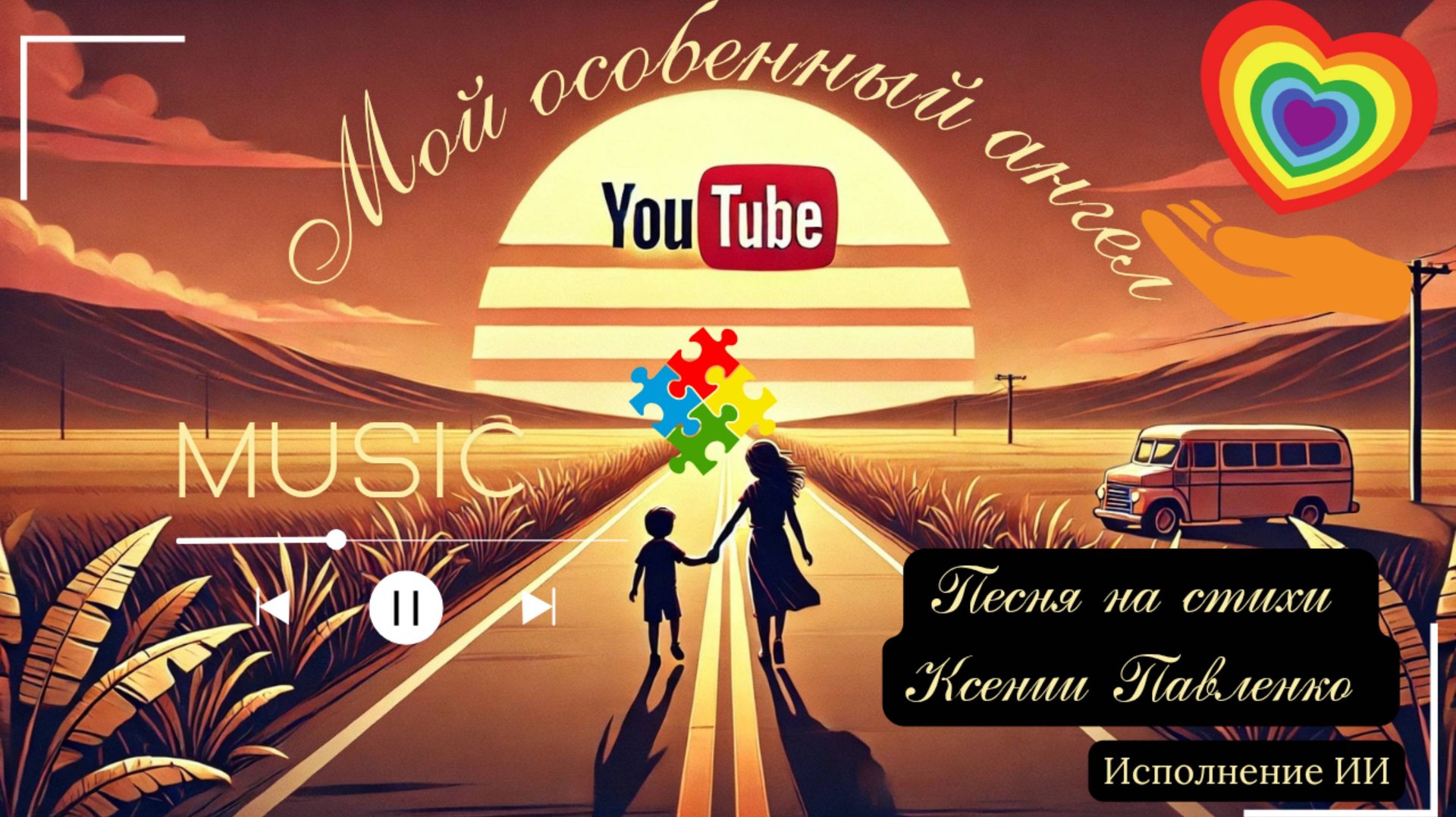 "Мой особенный ангел " песня на стихи Ксении Павленко смотреть онлайн