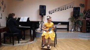 А.Шалов «Балалаечка поёт, приговаривает» исполняет Соколова Элина