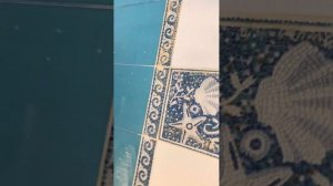 Засохшая затирка на плитке!