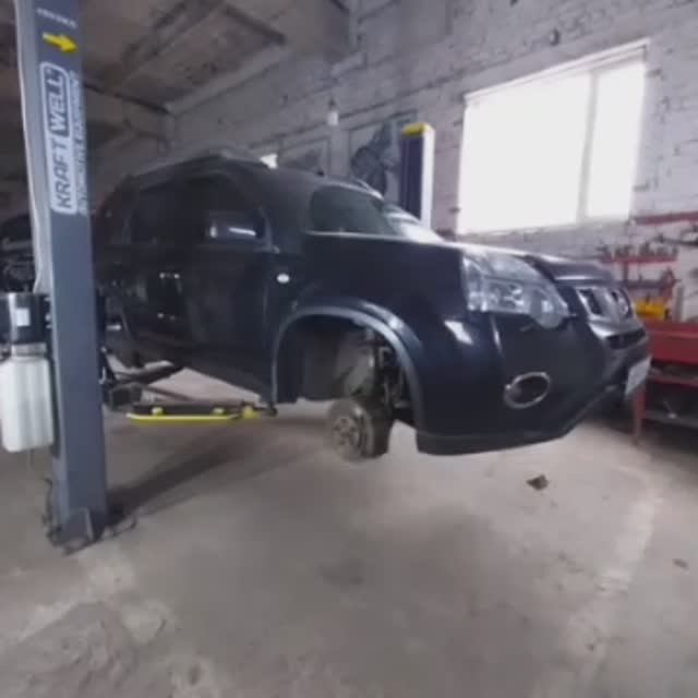 Nissan X-trail T31: антикор. Mp4