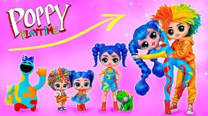 ДОУИ Тестоман и ЯРНАБИ Растут! Poppy Playtime Chapter 4: Поделки для кукол лол