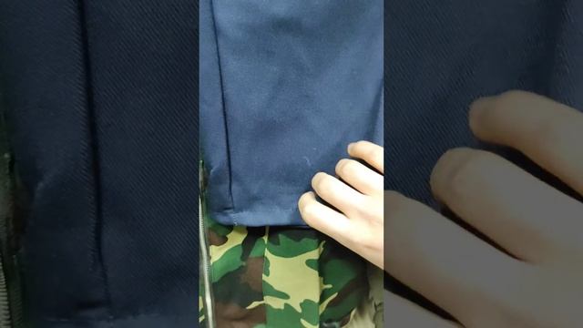 ПолуКомбинезон Синий Х/Б смотреть онлайн