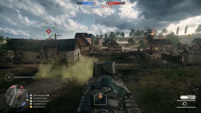 Battlefield 1 Tank Action смотреть онлайн