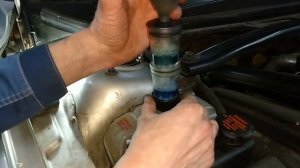 Проверка попадания отработавших газов в антифриз VOLVO S80. #Автосервис Volvo PBMotors.