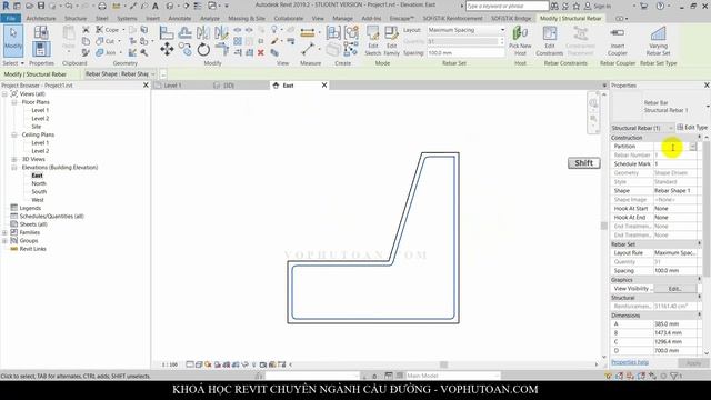 BÀI 17. REVIT CẦU ĐƯỜNG - BỐ TRÍ CỐT THÉP TỰ DO смотреть онлайн