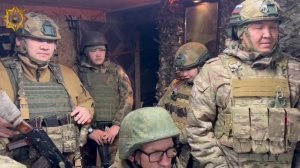 Апти Алаудинов «АХМАТ».  Встреча бойцов подразделения с богословами