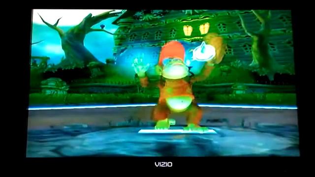 Mario Super Sluggers Wario Muscles (P1) VS. DK Wilds (CPU) in Luigi's Mansion (3rd Part) смотреть онлайн