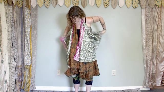 Magic Wrap Skirt Style Tutorial: Freya Halter Dress смотреть онлайн