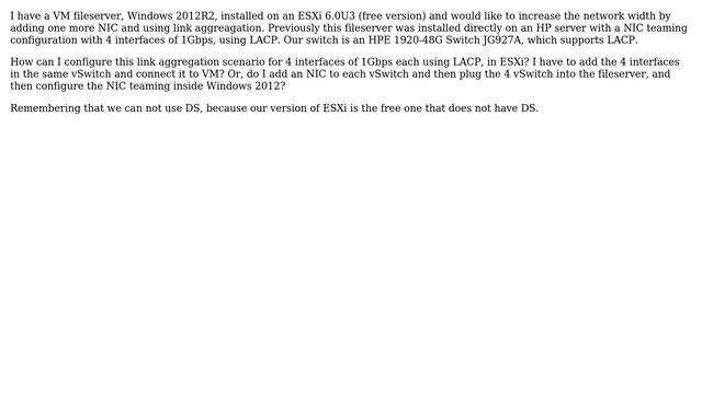 DevOps & SysAdmins: Link aggregation on ESXi смотреть онлайн