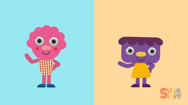 Left And Right _ Follow Along & Mirrored Song For Kids _ Noodle & Pals