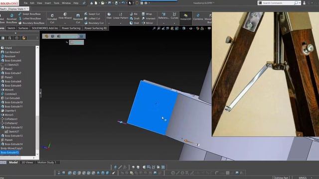 light and stand speed model Solidworks смотреть онлайн