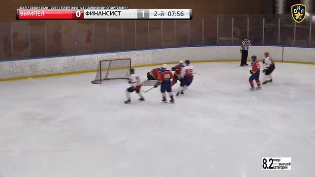 LIVE / ВЫМПЕЛ - ФИНАНСИСТ / 12.04.21. / ОХЛ / ПЛЕЙ ОФФ 1/4 / ДИВИЗИОН СПОРТСМЕН смотреть онлайн