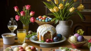 ПАСХАЛЬНЫЙ СТОЛ_Пасхальное меню 5 рецептов._Пасха-2025.