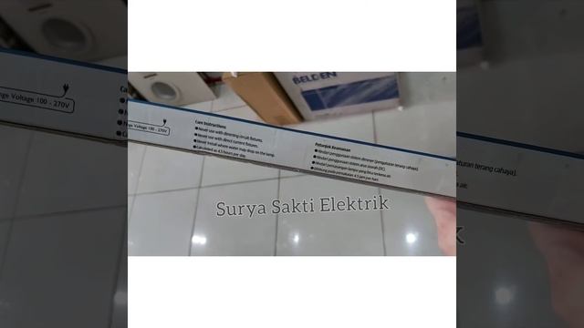 LAMPU TL T5 15 WATT LED NEROLIGHT WARM WHITE REVIEW (TERANG, BERKUALITAS TINGGI) смотреть онлайн