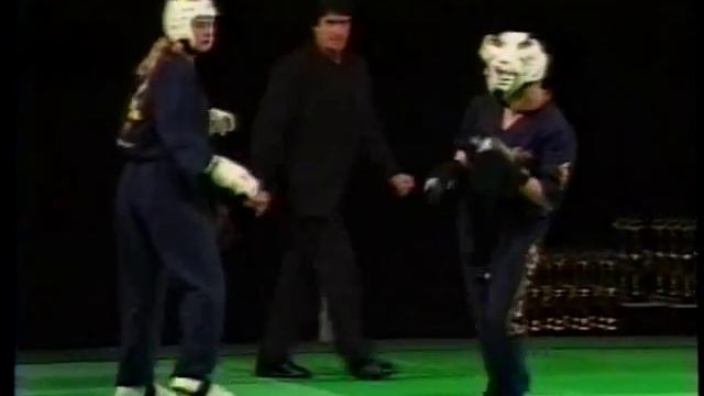 Niki Carlson-Lee Vs Dottie White At 2000 Charlie Lee Karate Tournament