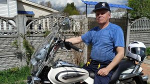 Открыл мотосезон 2025 Баджадж Эвенджер 220 Круизер