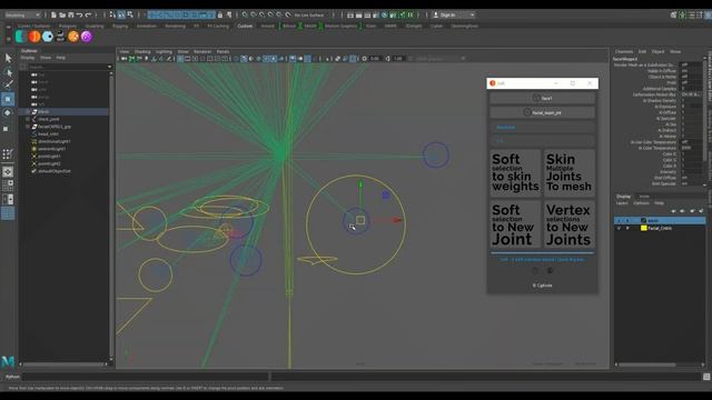 CgKode | Joft - A Soft selection based quick rig box for Maya смотреть онлайн