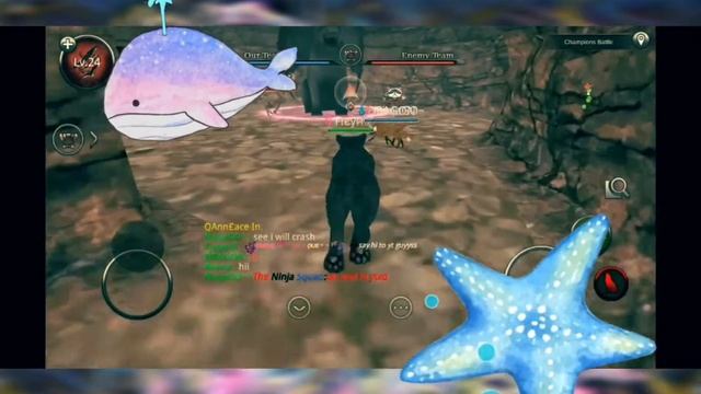 (Wild Animals Online) Playing with Freya in Championsbattle and meeting some friends ^^ смотреть онлайн