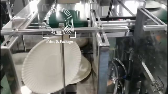 Двухпоточная машина для производства одноразовых бумажных тарелок смотреть онлайн