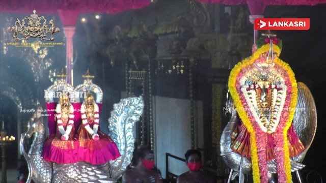 நல்லூர் கந்தசுவாமி தேவஸ்தான 2021ம் ஆண்டு மகோற்சவ 9ம் நாள் மாலை உற்சவம்|Nallur, Jaffna
