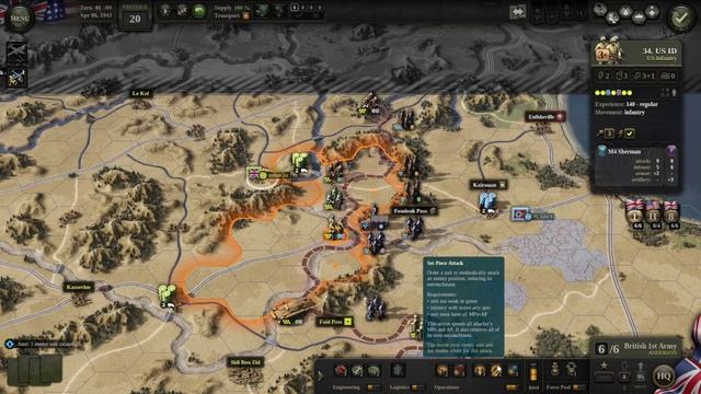 Unity of Command 2: A General Tutorial on Supply, Combat, and HQ Abilities смотреть онлайн