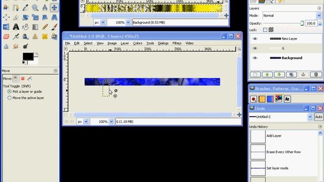 GIMP Sig/Userbar Tutorial [w/ voice] смотреть онлайн