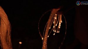 Пучок фибероптических волокон в оболочке с источником света - Доступная страна -