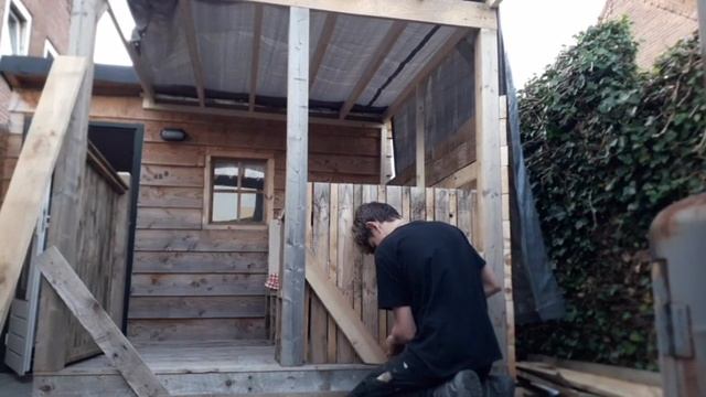 hoe bouw je een veranda!! part 3 смотреть онлайн